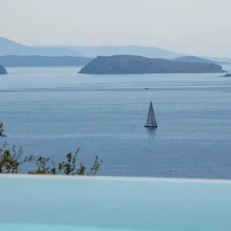 Posidonia Of Blue Caves Complex With Perfect View & Salt Water Pool Villa