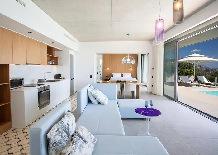 Posidonia Of Blue Caves Complex With Perfect View & Salt Water Pool Sivota (Lefkada)