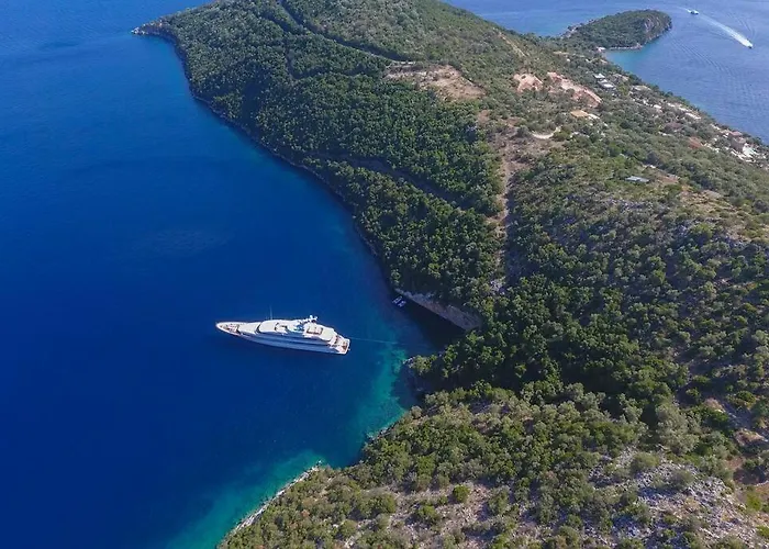 Posidonia Of Blue Caves Complex With Perfect View & Salt Water Pool Villa