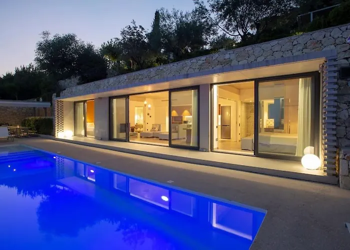 Posidonia Of Blue Caves Complex With Perfect View & Salt Water Pool * Sivota (Lefkada)